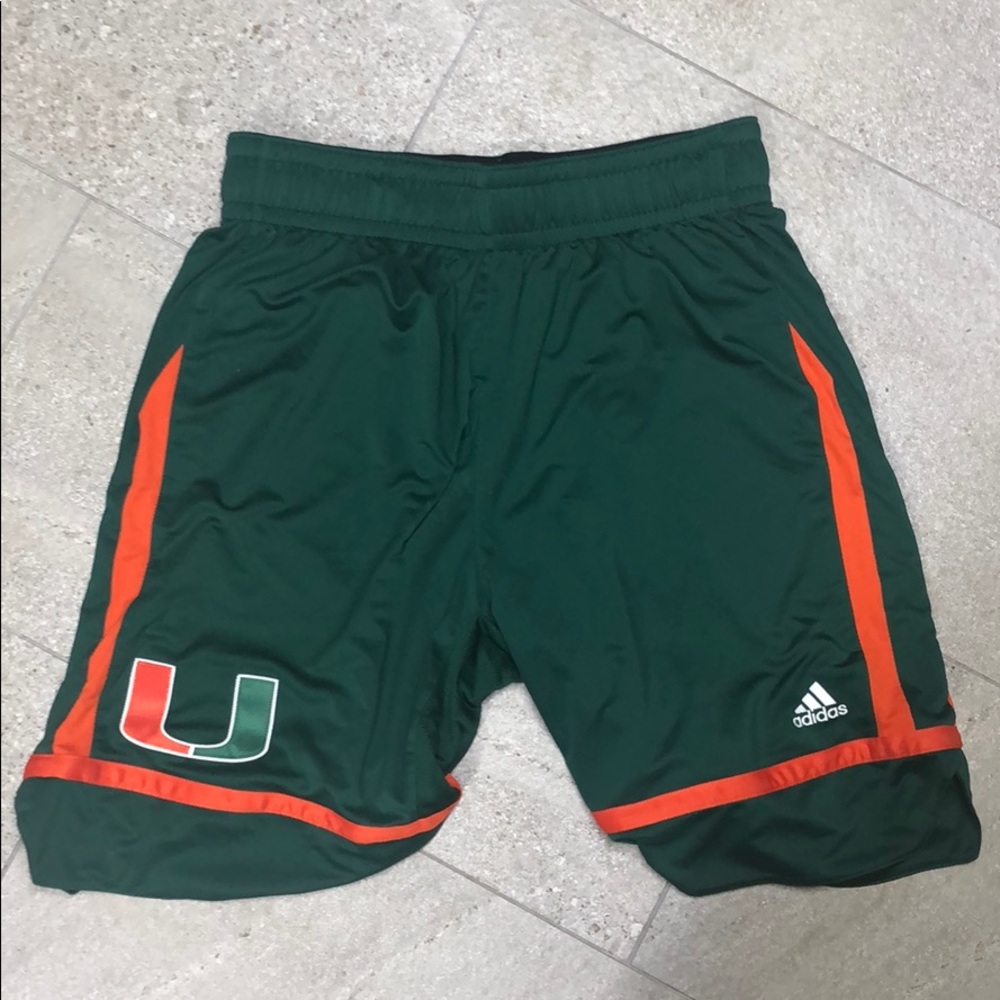 Adidas SAMPLE⭕️TEAM ISSUE Miami THE U GAME SHORTS